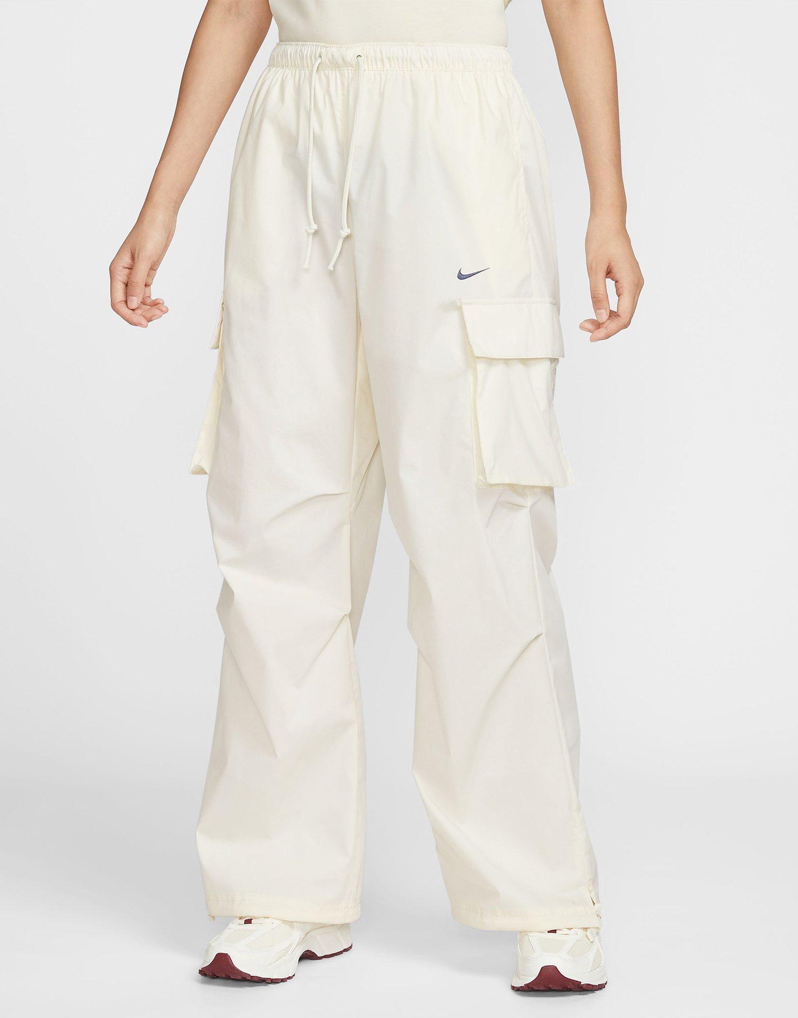 white nike cargo pants