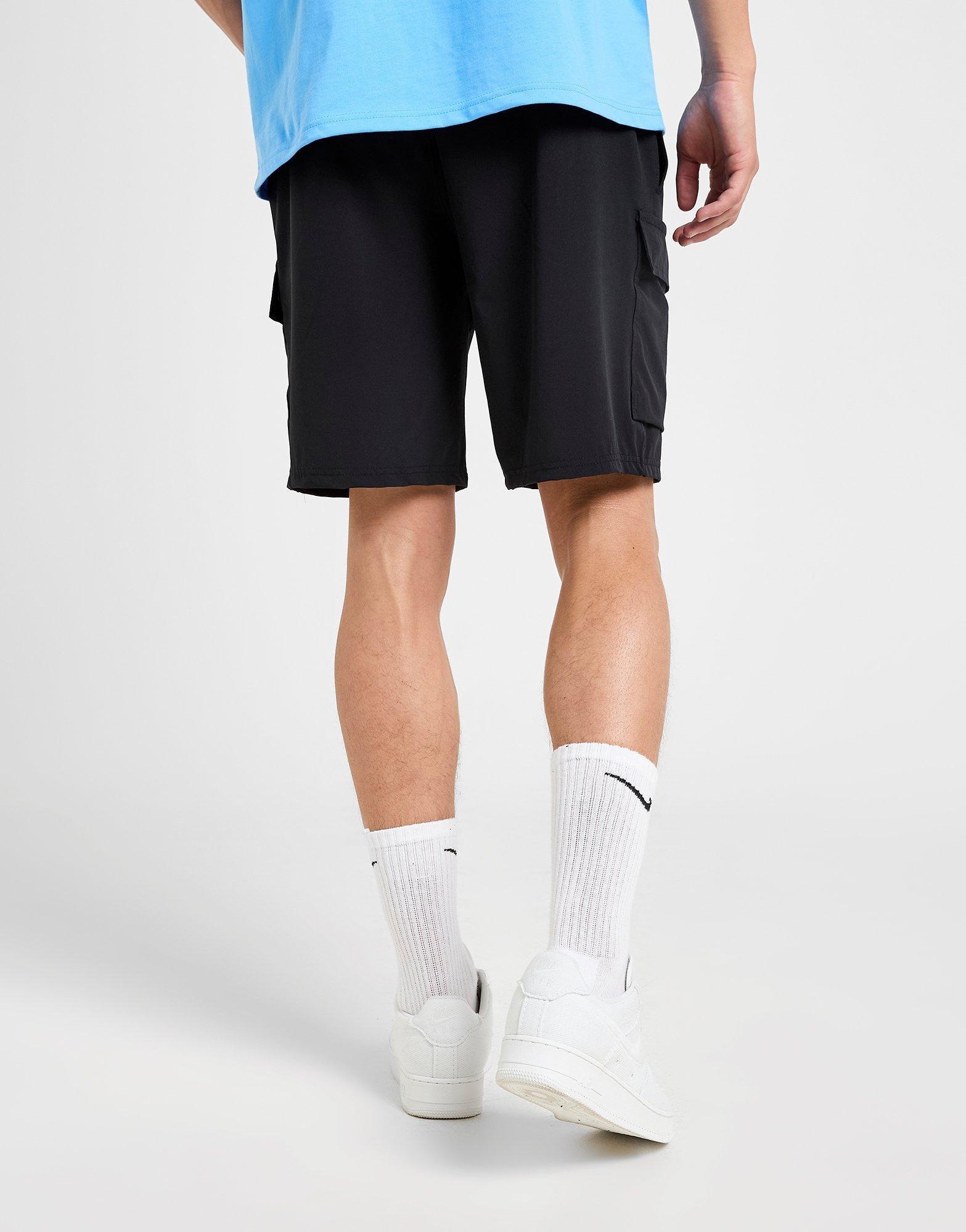 Black Nike Woven Cargo Shorts - JD Sports Singapore