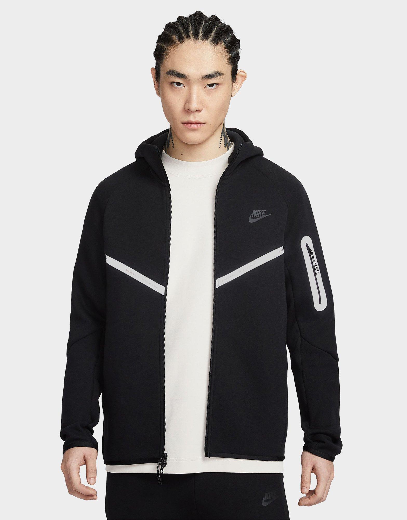 Black Nike Tech Fleece Windrunner Jacket - JD Sports Singapore
