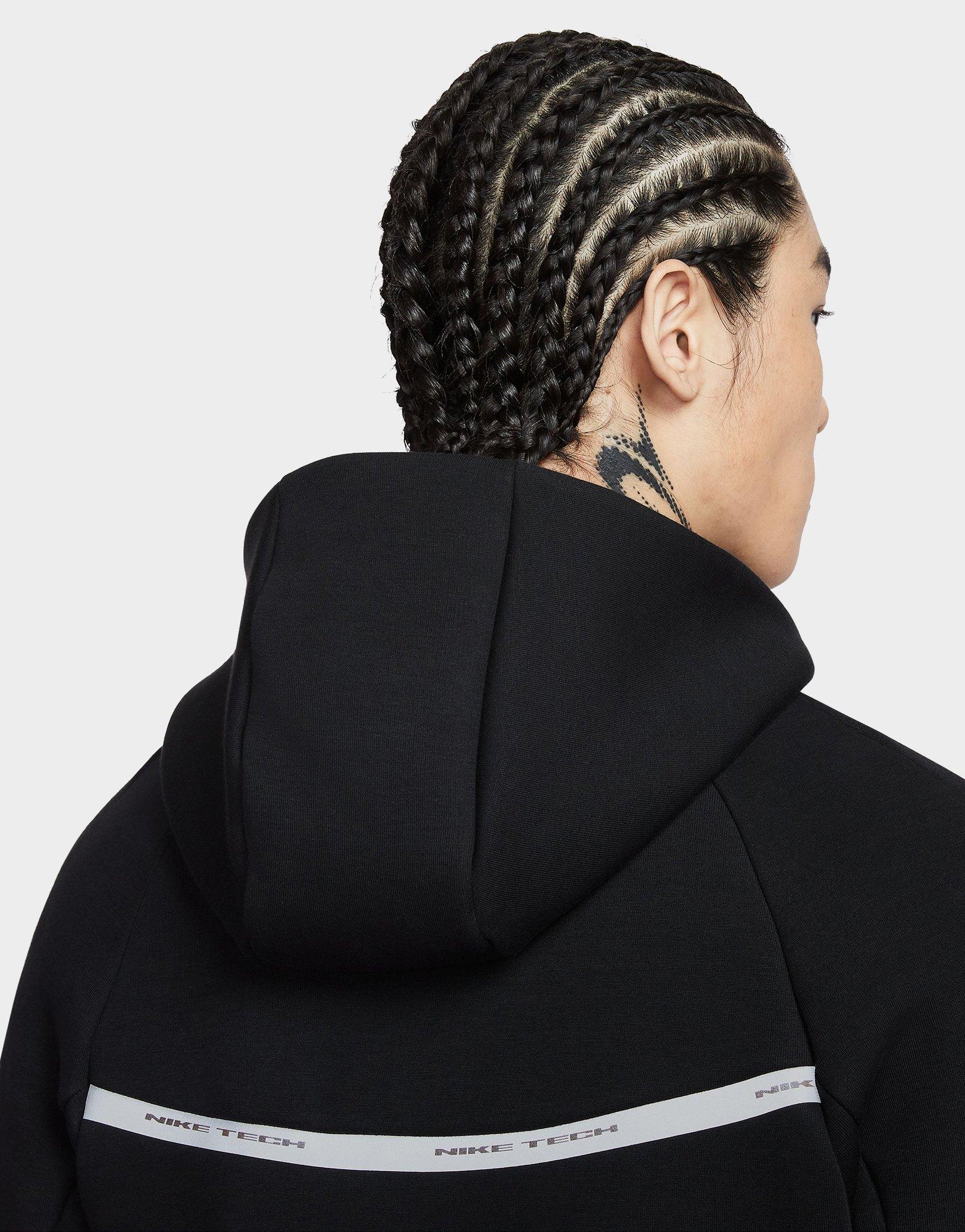 Black Nike Tech Fleece Windrunner Jacket - JD Sports Singapore