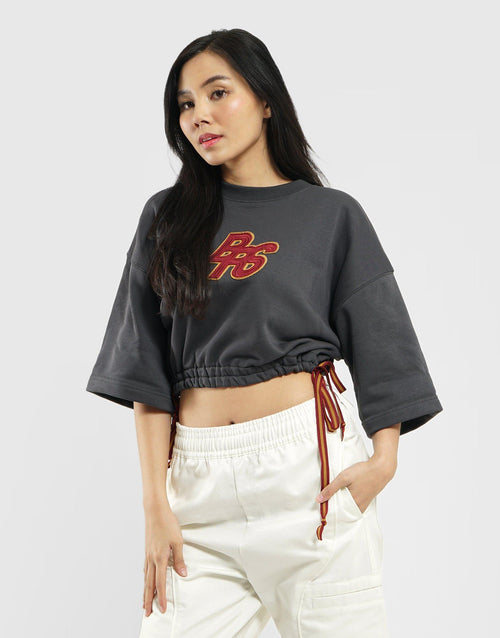 Cropped French Terry Top