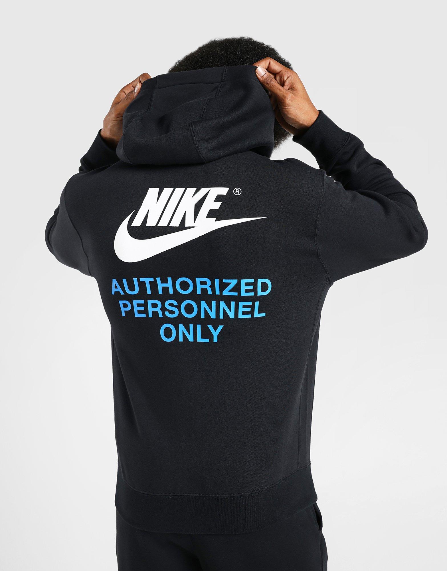 nike cotton full zip hoodie