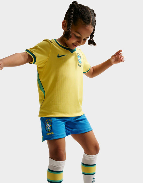 Brazil 2026 Stadium Home Soccer Replica 3-Piece Kit Children's