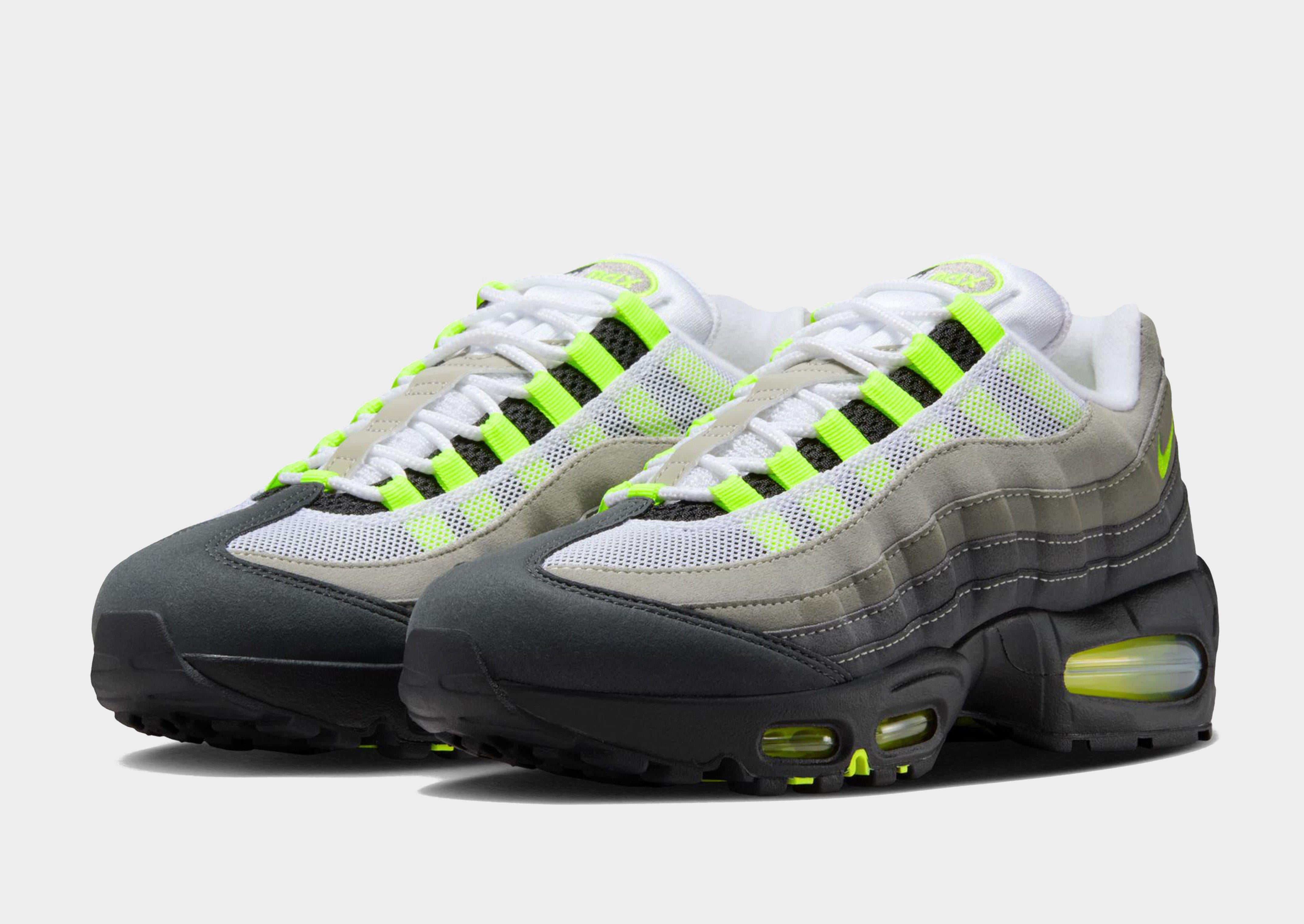 Grey Nike Air Max 95 OG 'Neon' Women's - JD Sports Singapore