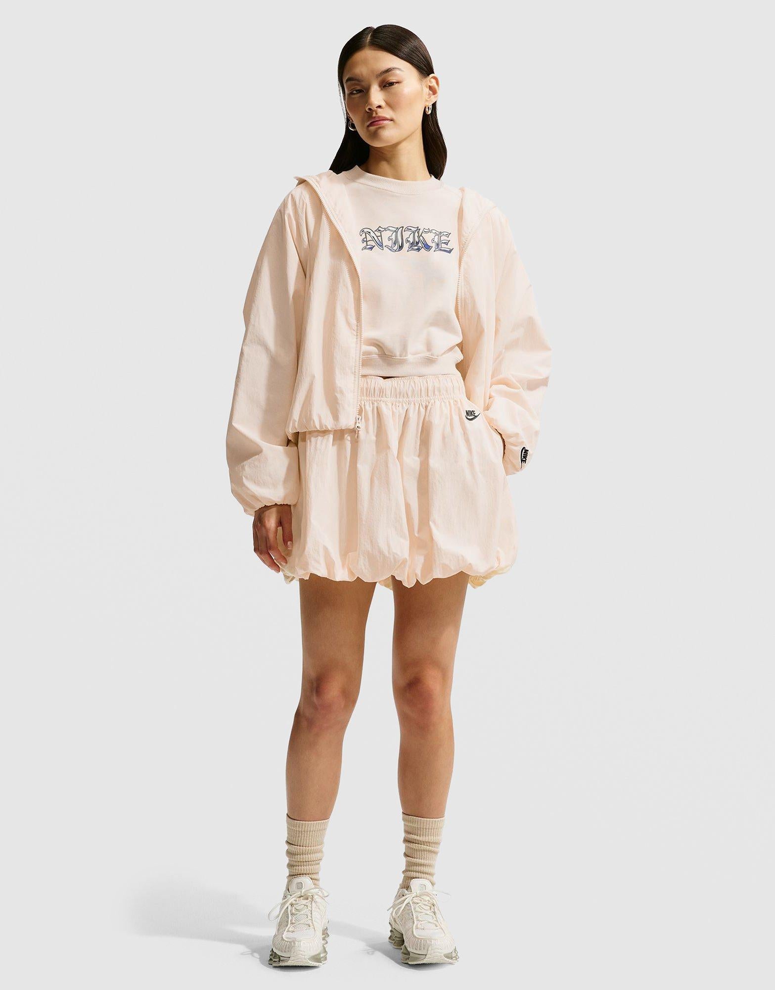 Sportswear Loose Bubble Skirt