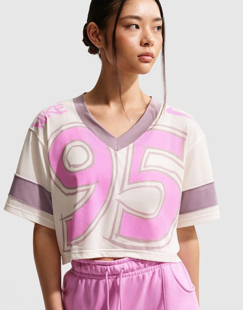 Sportswear Oversized Cropped Jersey