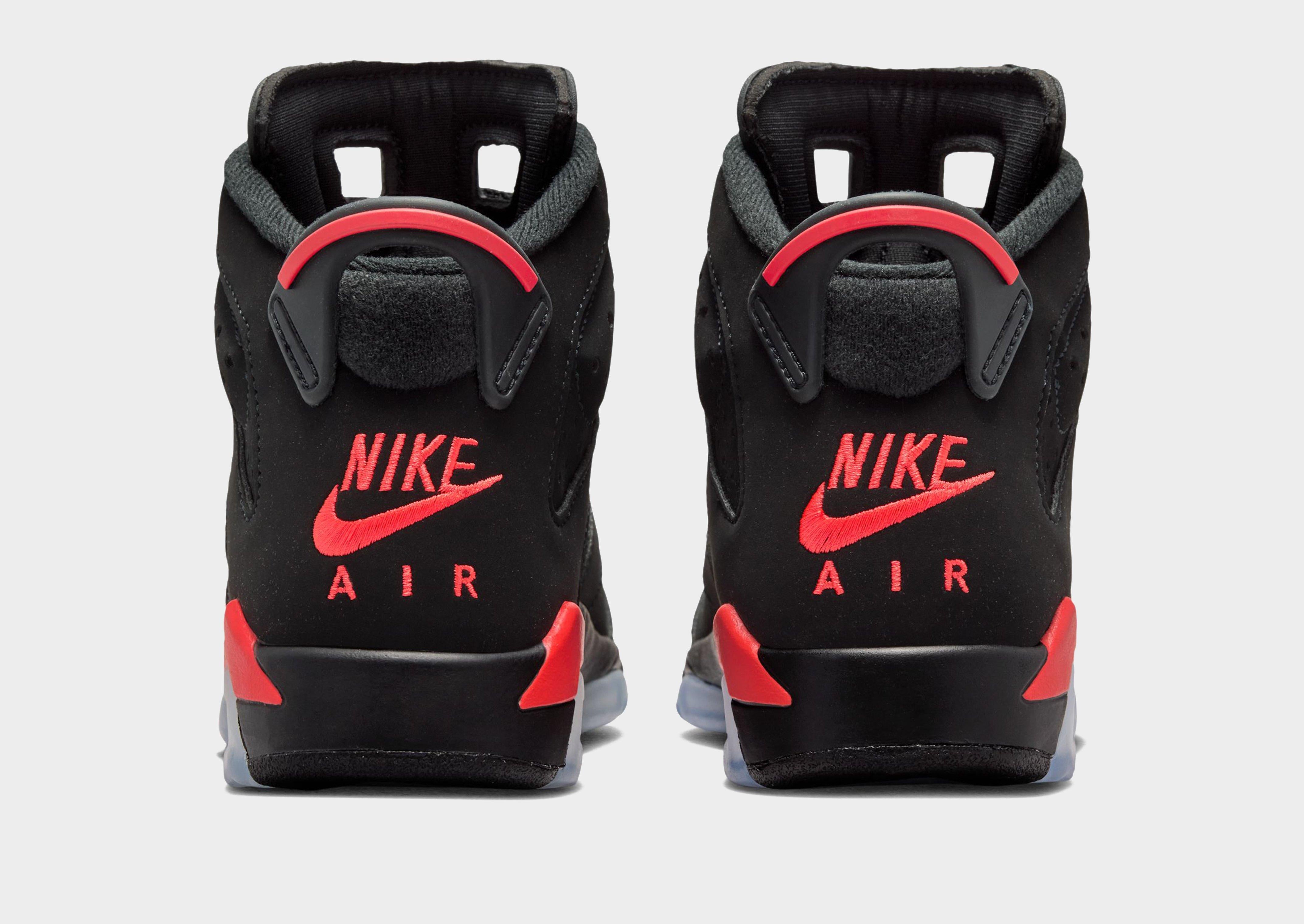 シューズ(男性用) 27cm NIKE AIR JORDAN 6 INFRARED SALESMAN Black Jordan Air 6 Retro Infrared Salesman Junior's - JD Sports