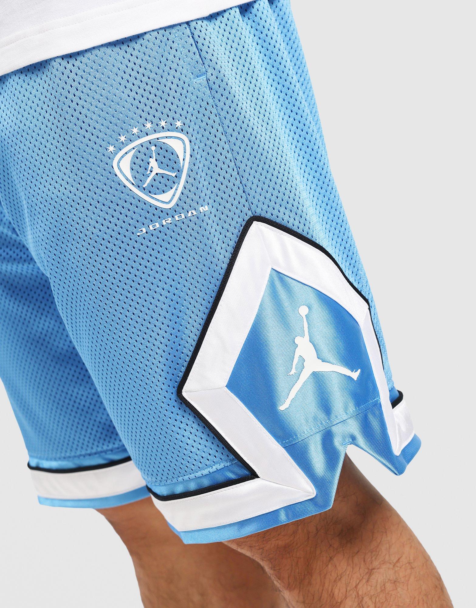 Blue Jordan Brooklyn Diamond Mesh Shorts - JD Sports Singapore