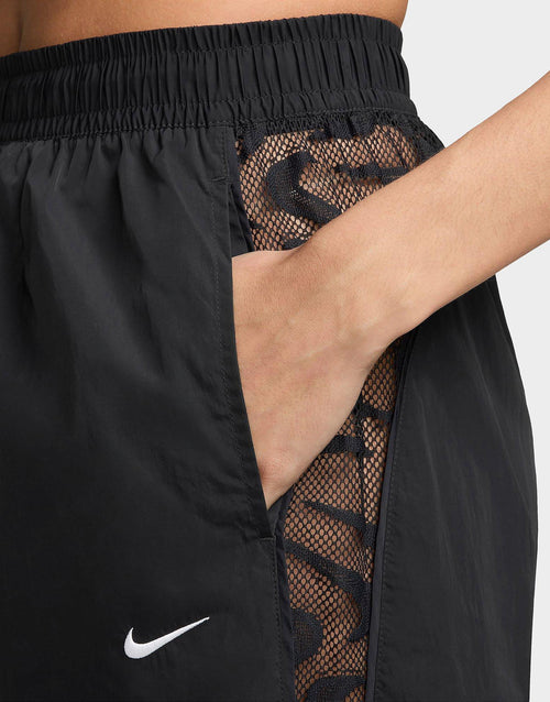 Sportswear Loose Mid-Rise Lace Track Pants