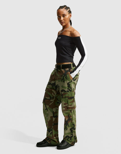 Sportswear Women's Tight Off-Shoulder Top