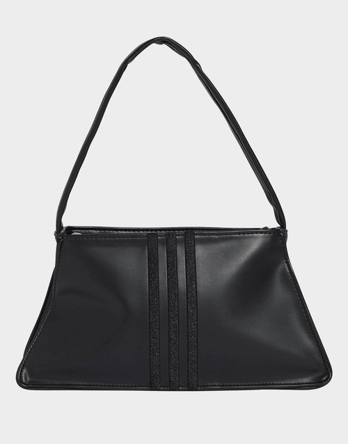 Polyurethane Outline Trefoil Shoulder Bag