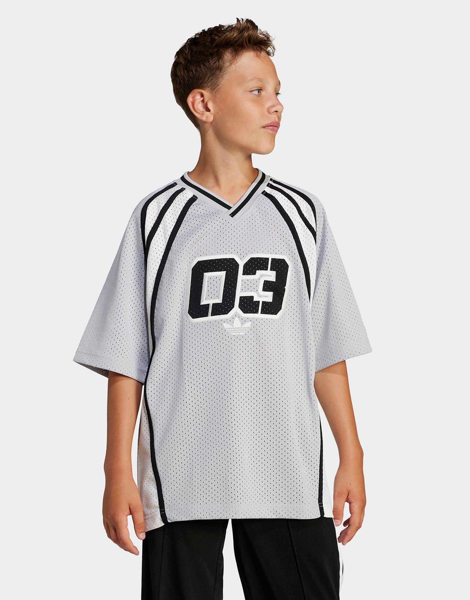 Grey adidas Oversize Jersey T-Shirt Junior's - JD Sports