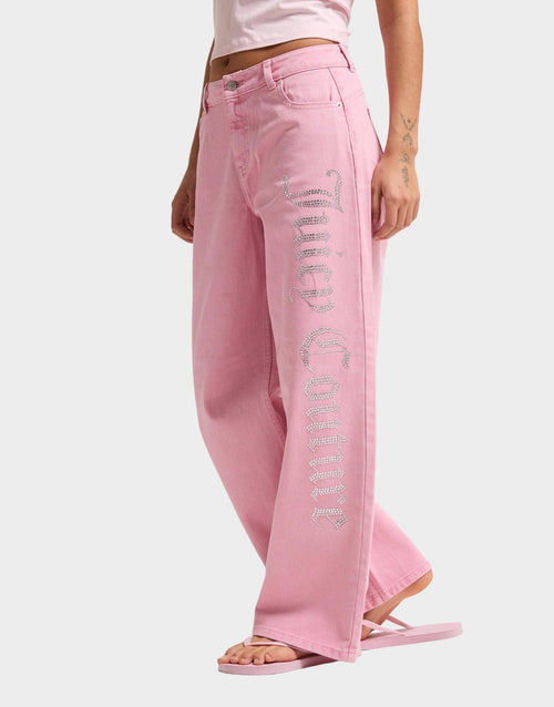 Diamante Wide Leg Jeans