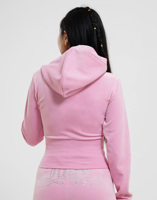 Pink Juicy Couture Corset Hoodie JD Sports Singapore