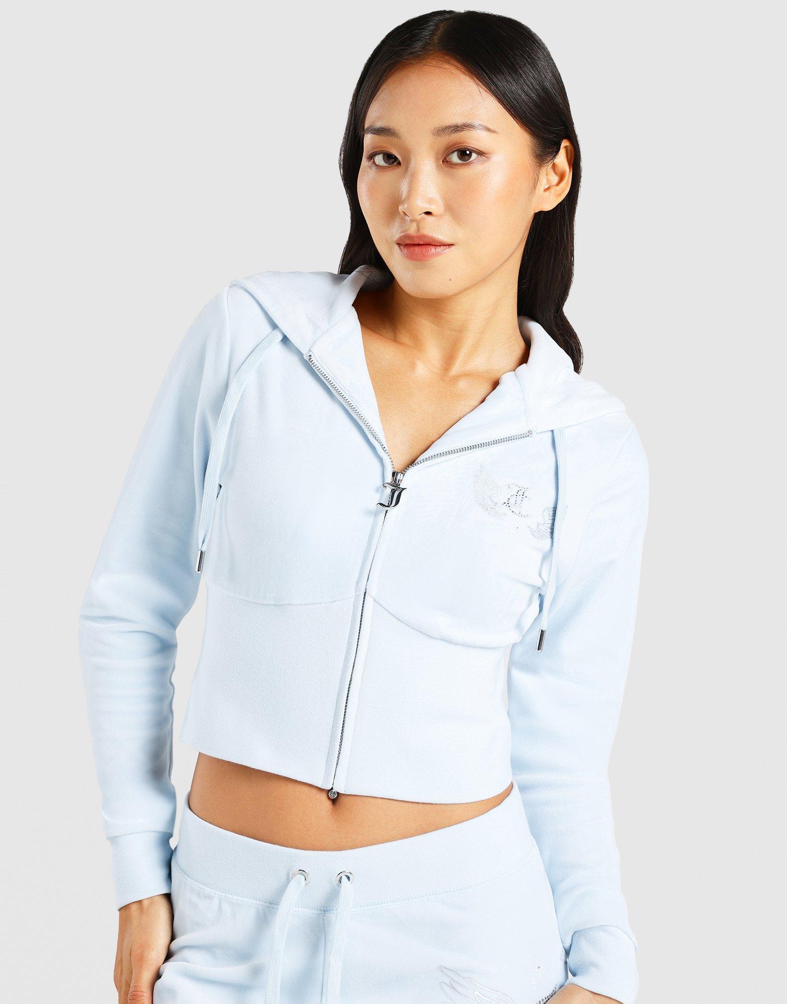 Blue Juicy Couture Wing Hoodie - JD Sports Singapore