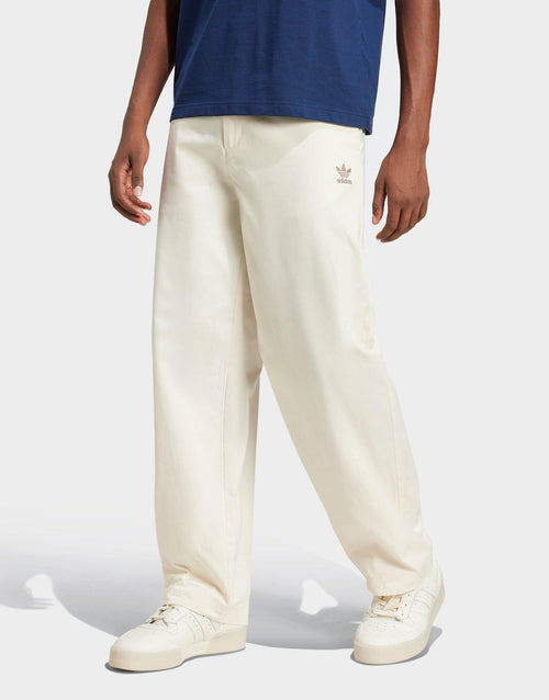 Beige adidas Trefoil Essentials Chinos JD Sports Singapore