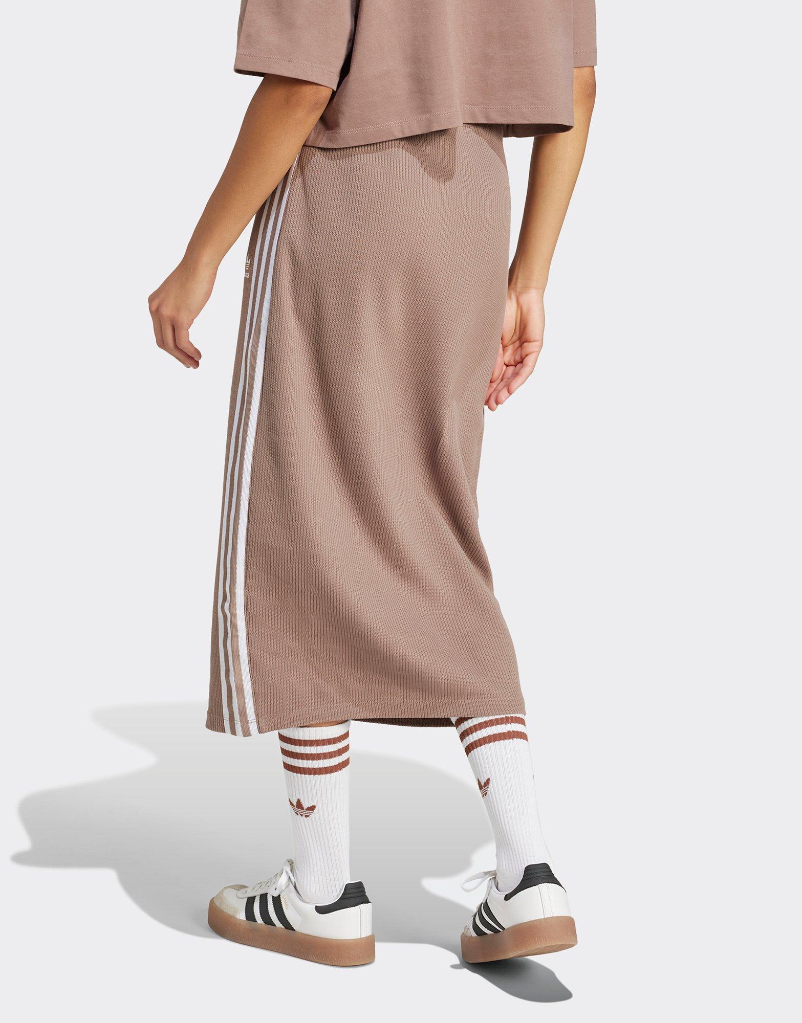 Brown adidas Knit Skirt - JD Sports Singapore