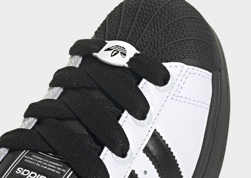 White adidas Superstar II Junior's