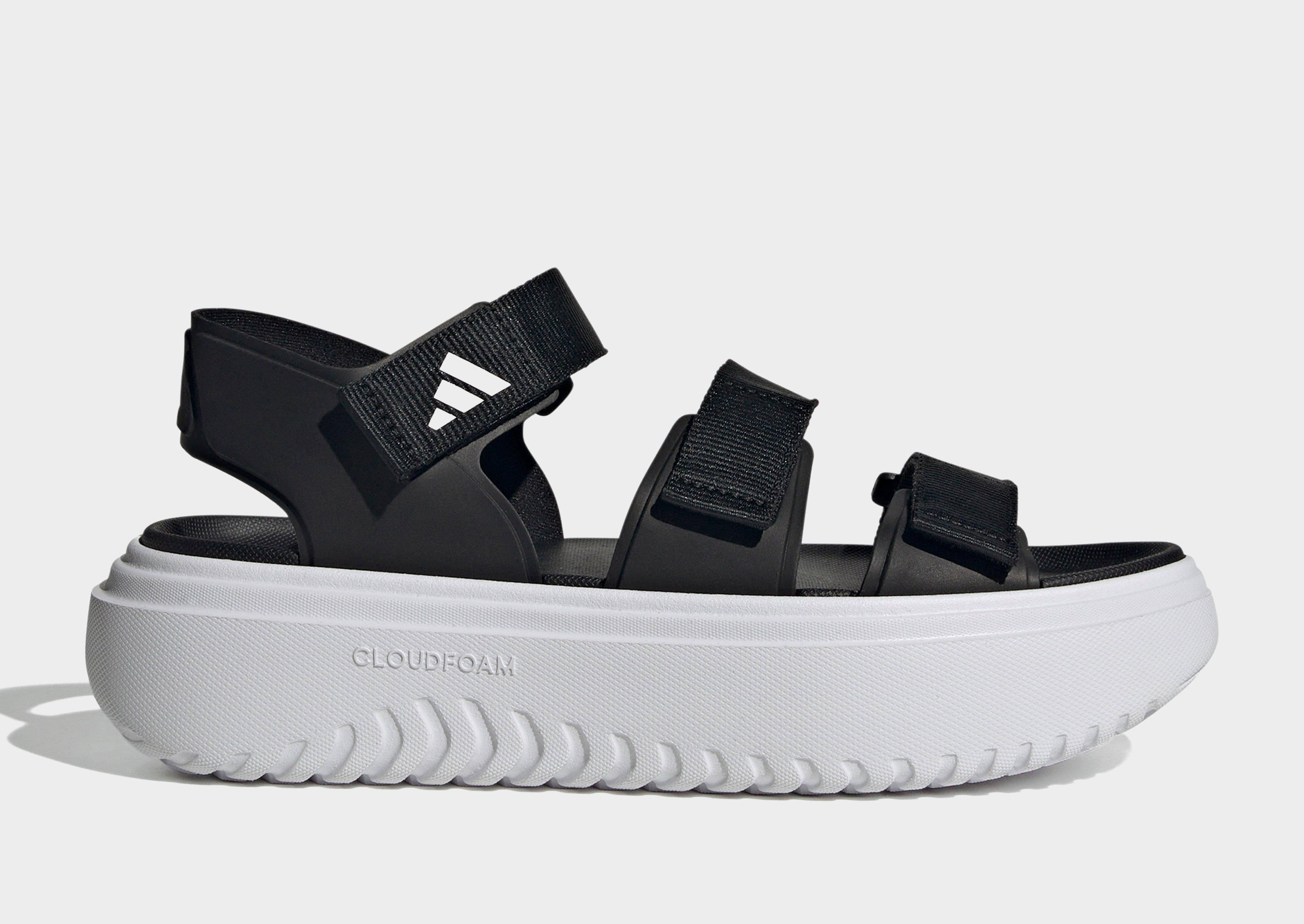 Black adidas SLYN Sandals Women's - JD Sports Singapore