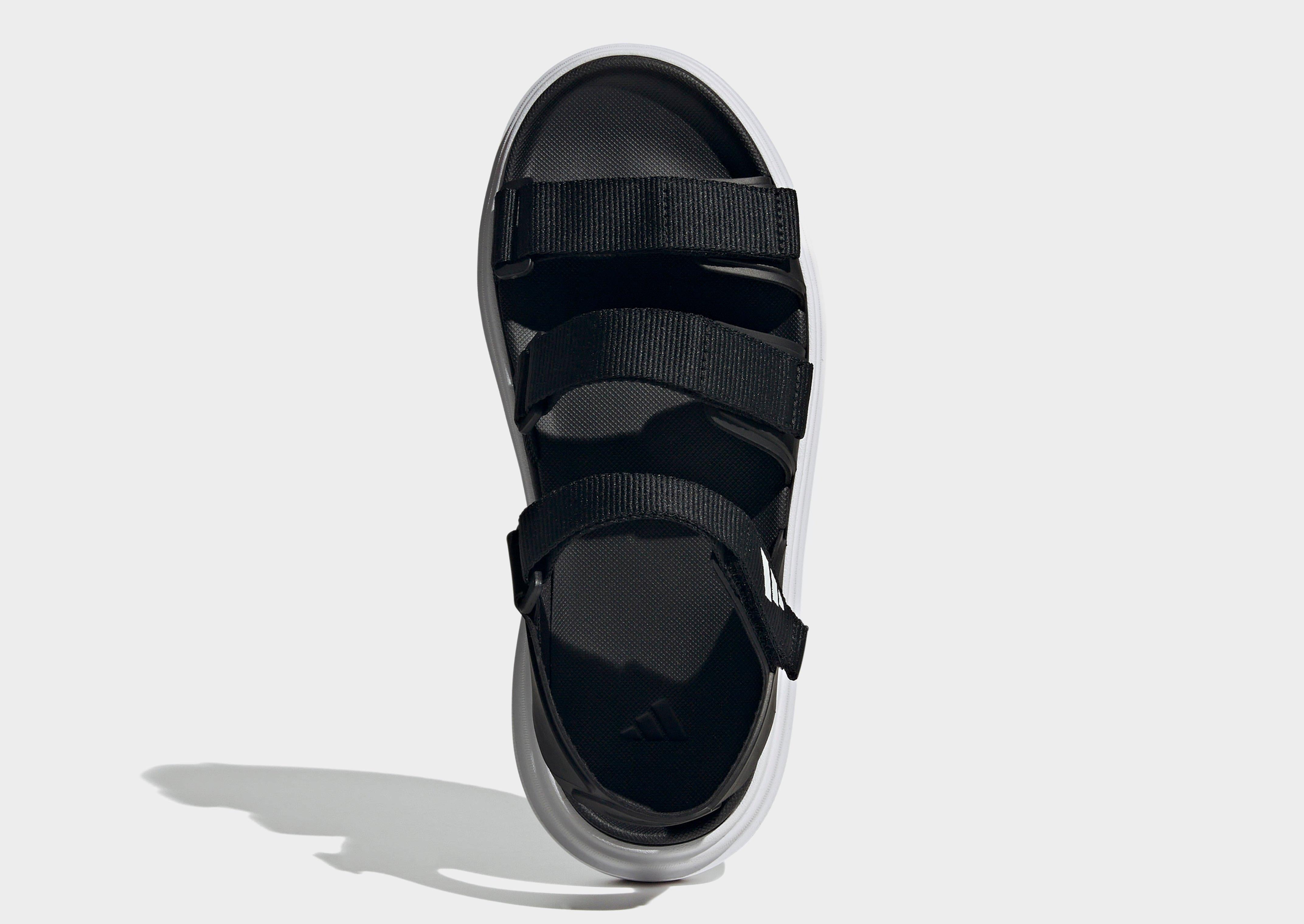 Black adidas SLYN Sandals Women's - JD Sports Singapore