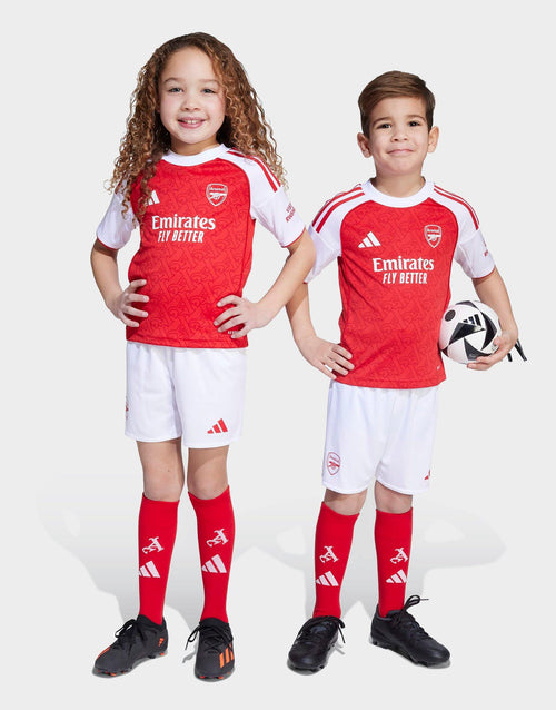 Red adidas Arsenal 25/26 Home Mini Kit Children's JD Sports