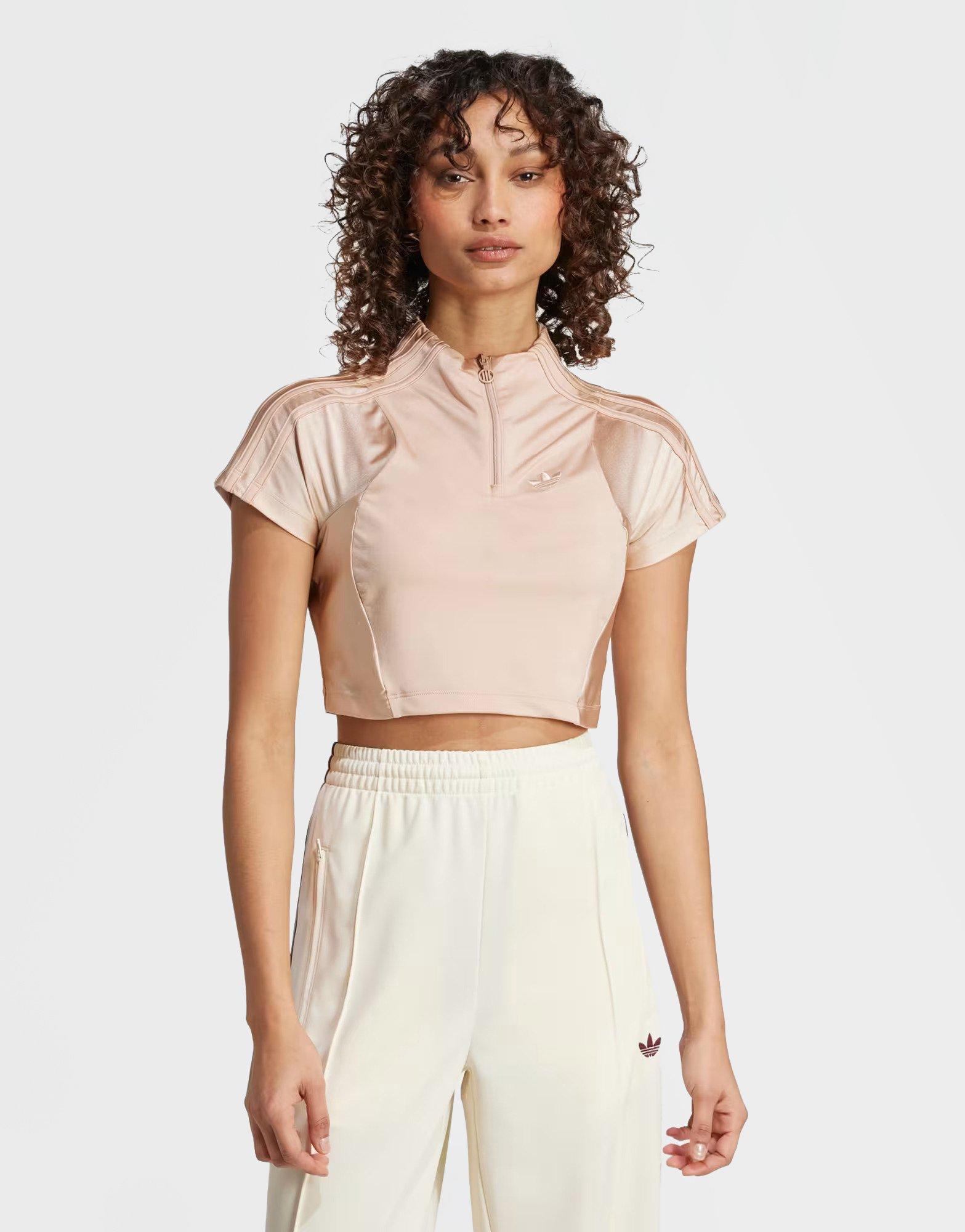 Zip-Up Crop Top