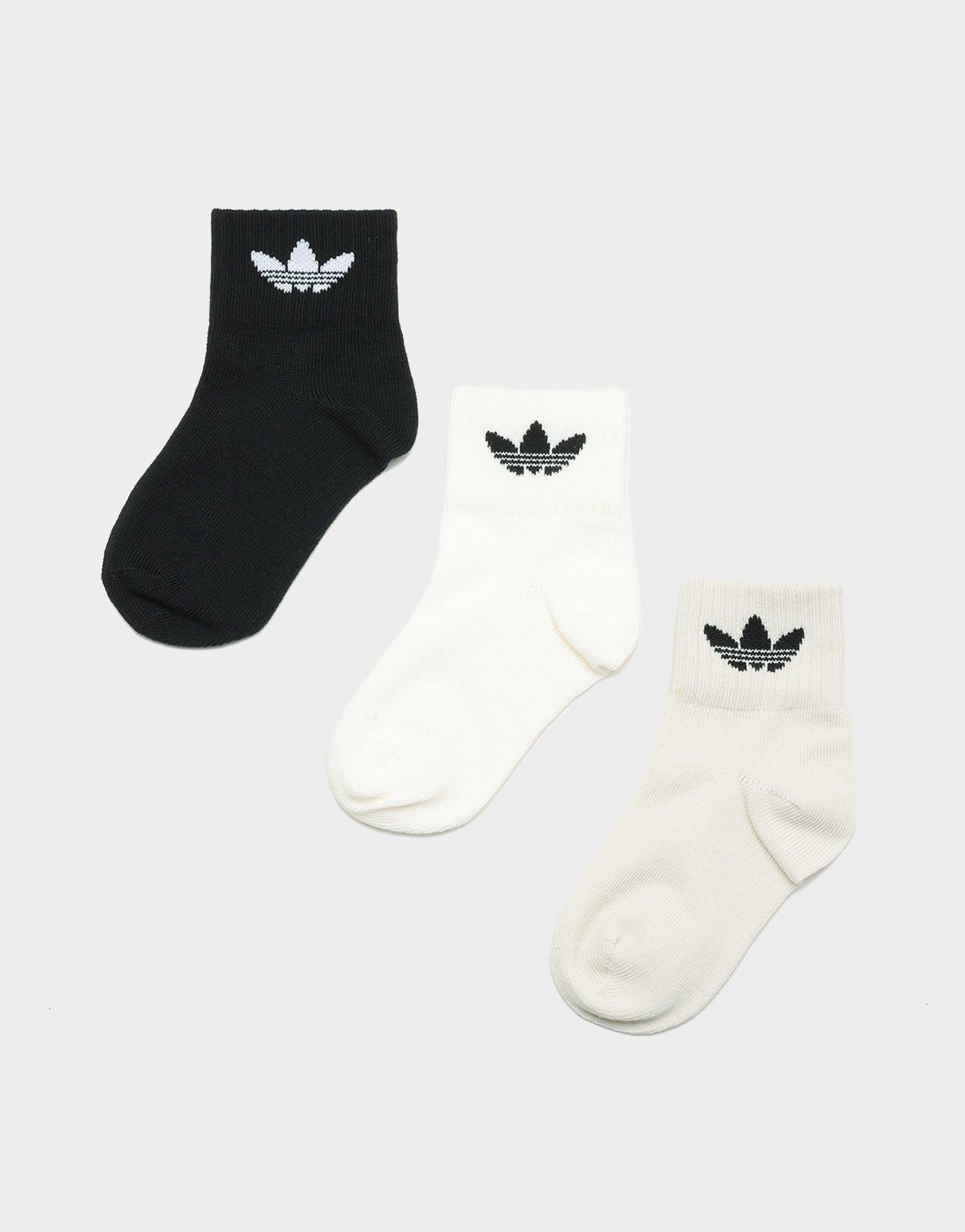 Mid Ankle Socks 3 Pair Pack Junior's