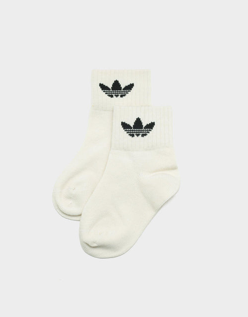 Mid Ankle Socks 3 Pair Pack Junior's