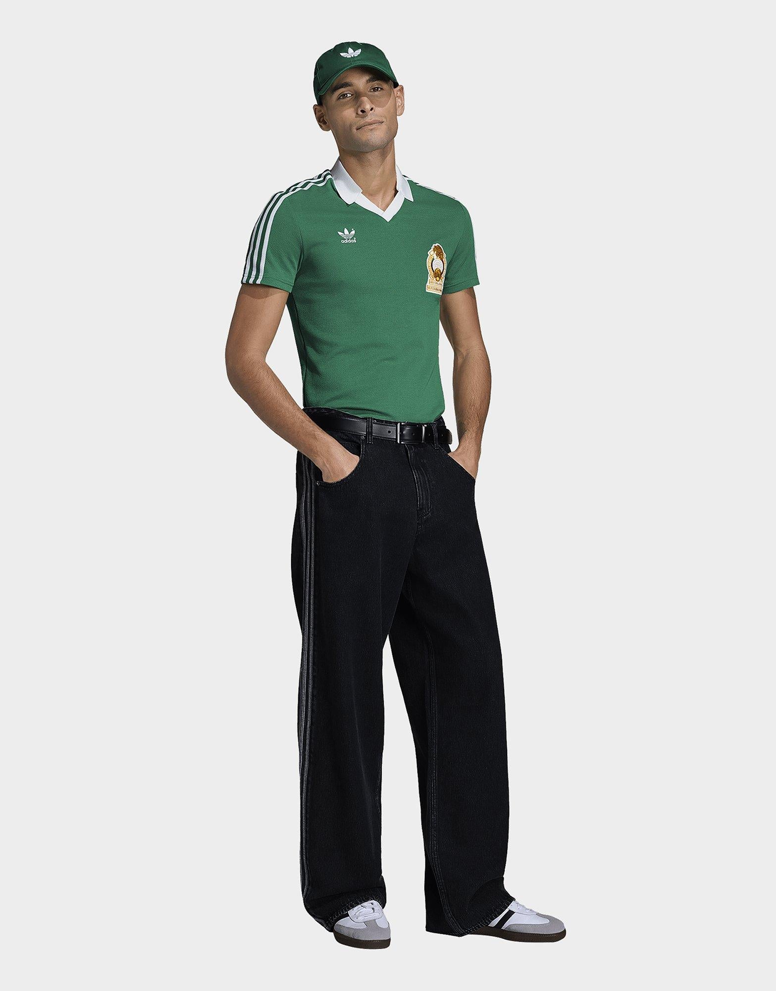 Green adidas Mexico Home Jersey 1986 (Unisex) - JD Sports Singapore