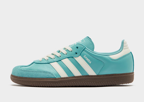 Turquoise adidas Samba OG Junior's