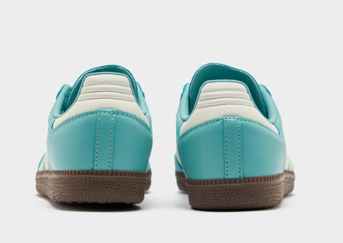 Turquoise adidas Samba OG Junior's