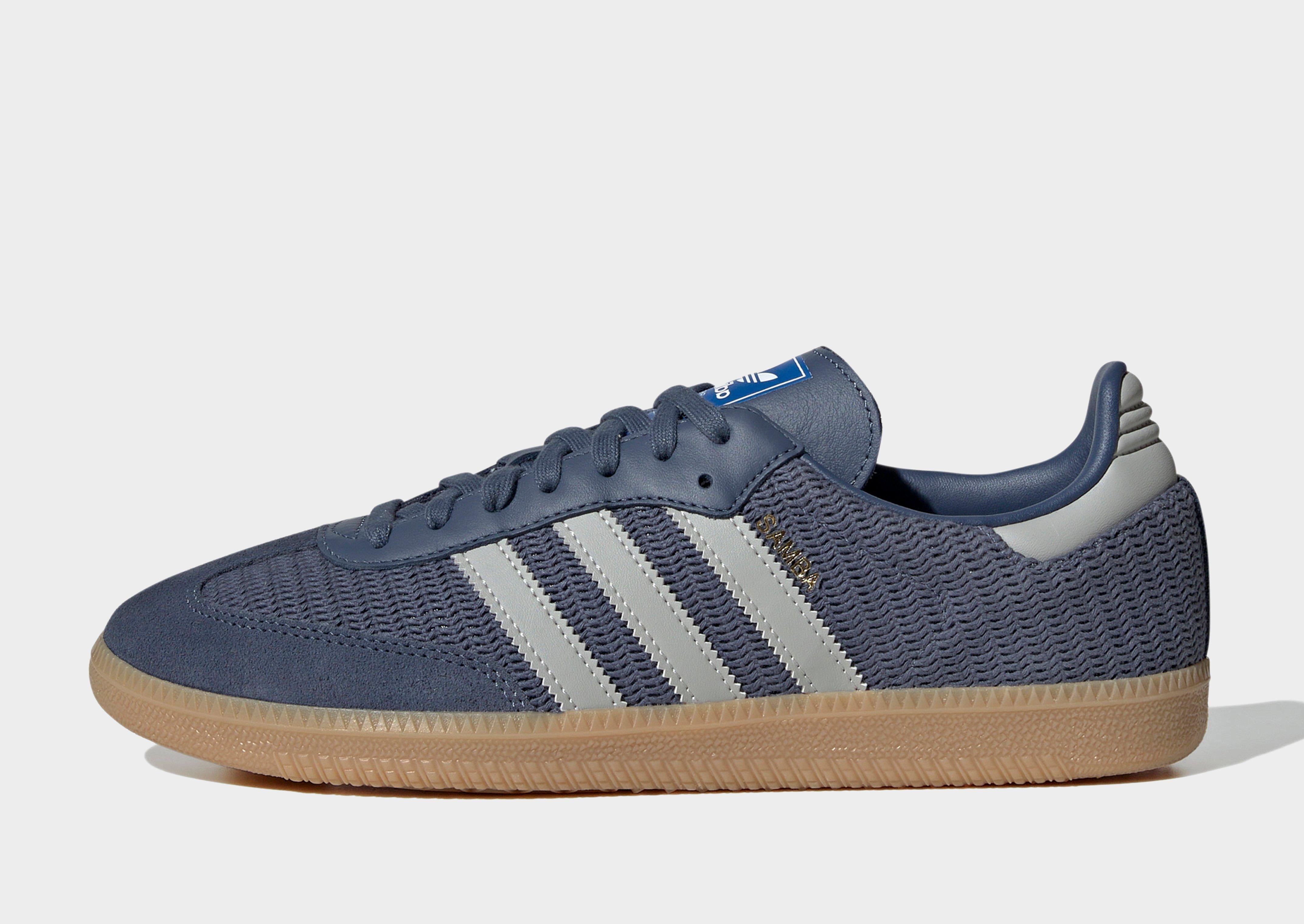 Blue adidas Samba OG