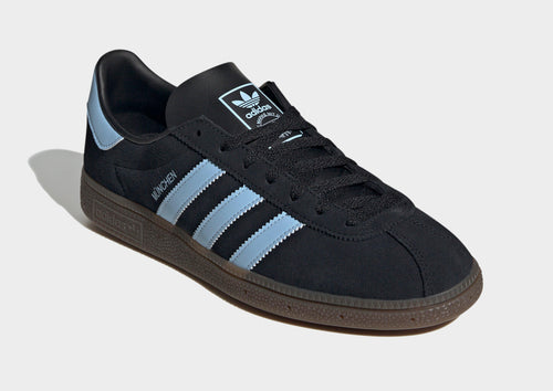 Adidas Munchen Trainers Adidas Suede Trainers Grey Black Adidas