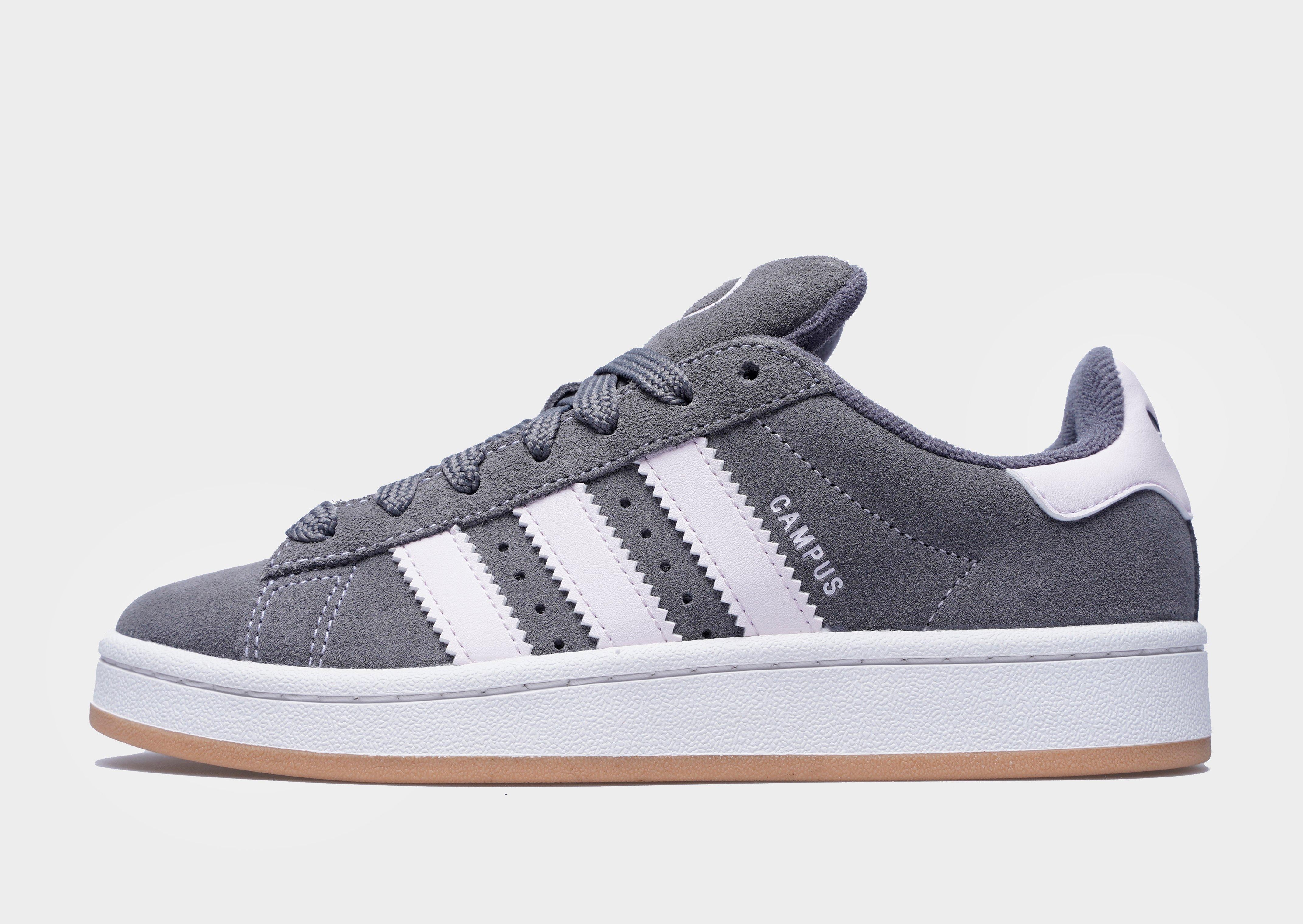 Grey adidas Campus Junior's JD Sports Singapore