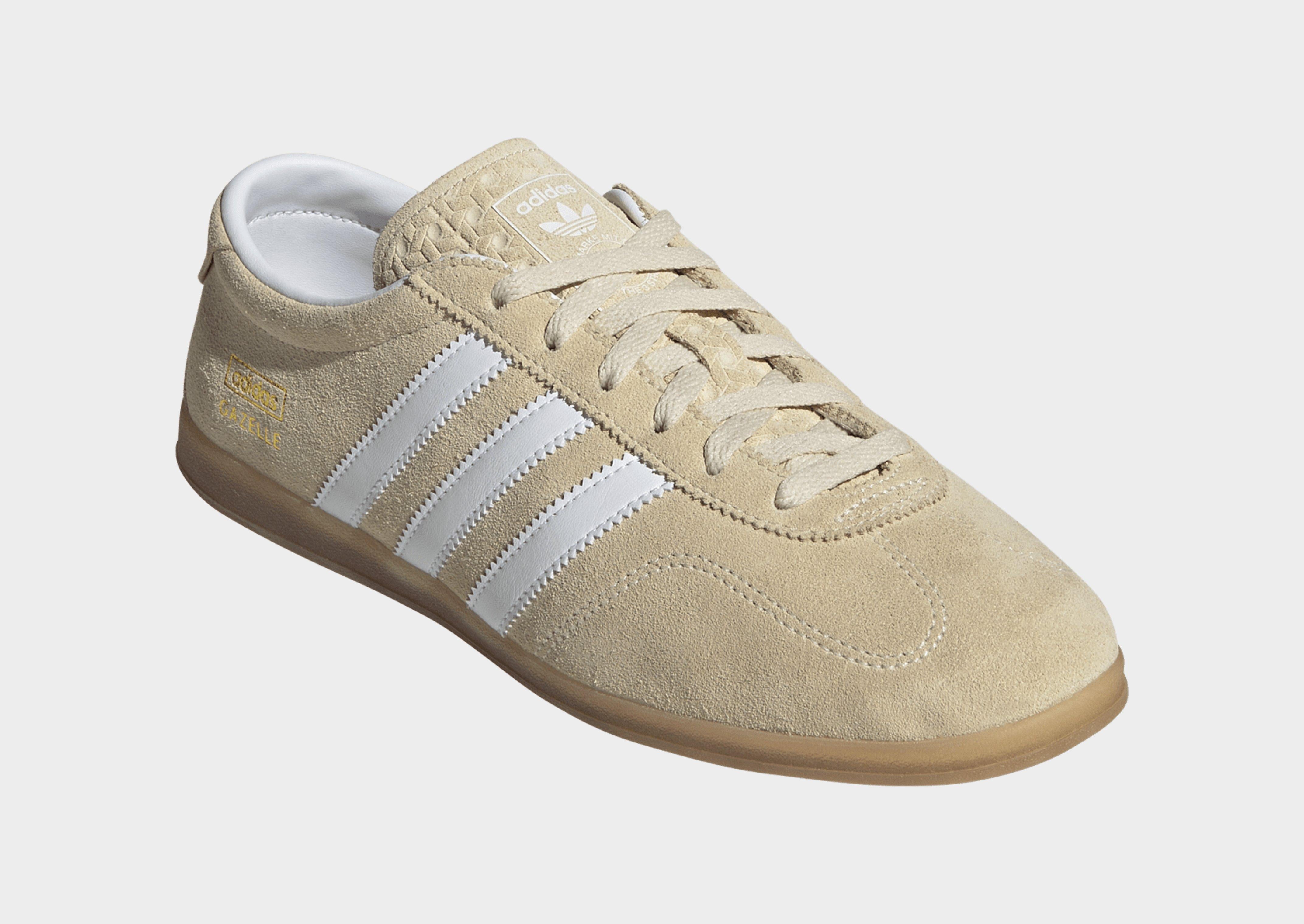 Beige Adidas Gazelle Og Dames Beige Adidas Gazelle Lo Pro Women's