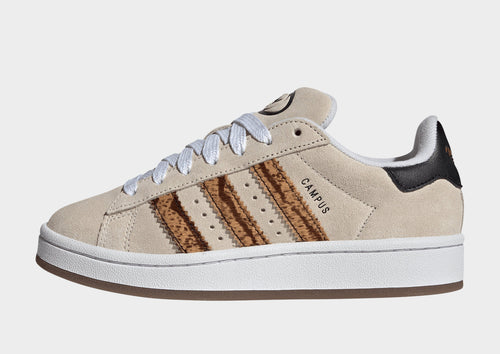 White adidas Campus 00s Animal Print Junior