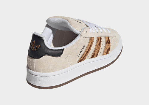 White adidas Campus 00s Animal Print Junior