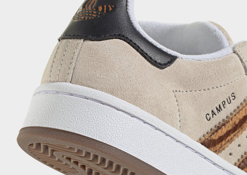 White adidas Campus 00s Animal Print Junior