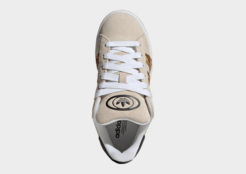 White adidas Campus 00s Animal Print Junior