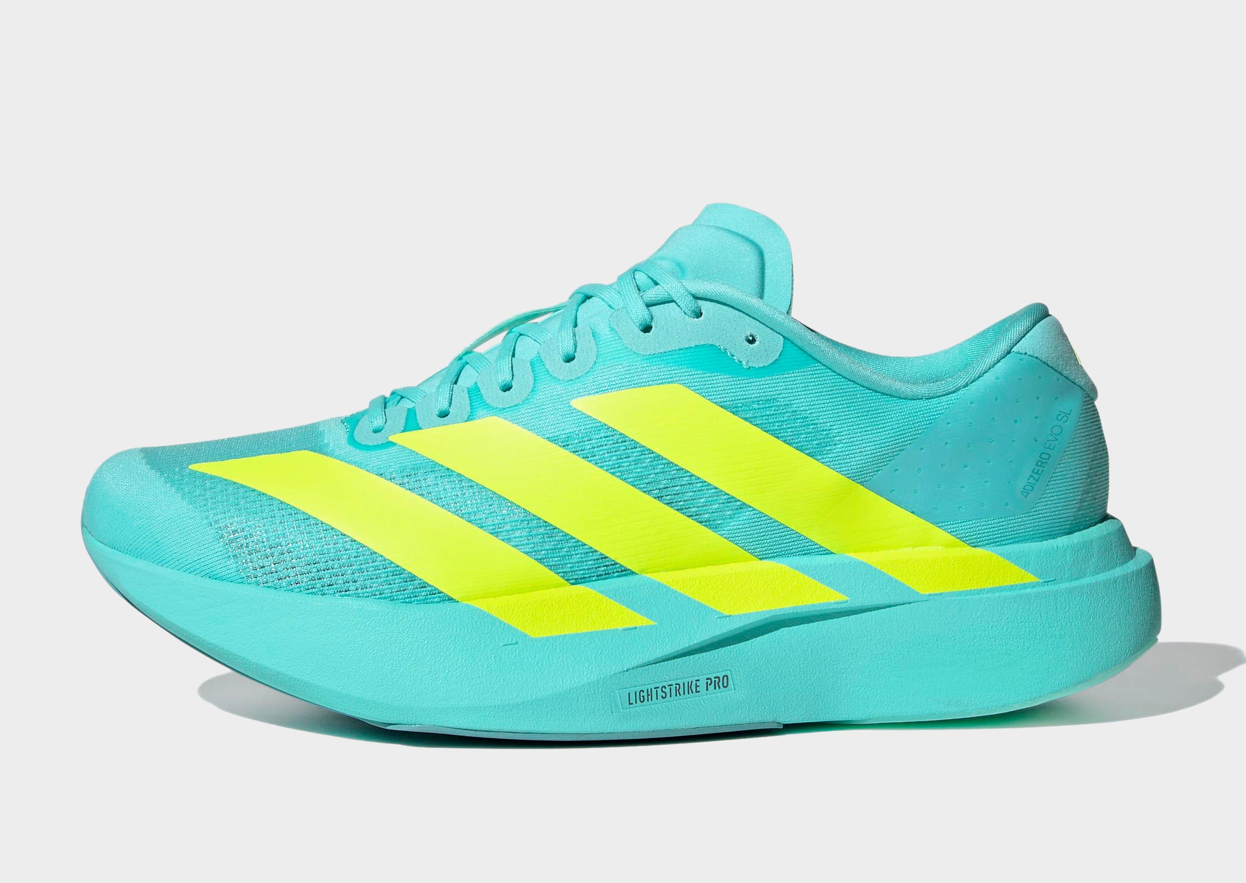 Yellow adidas Adizero EVO SL - JD Sports Singapore
