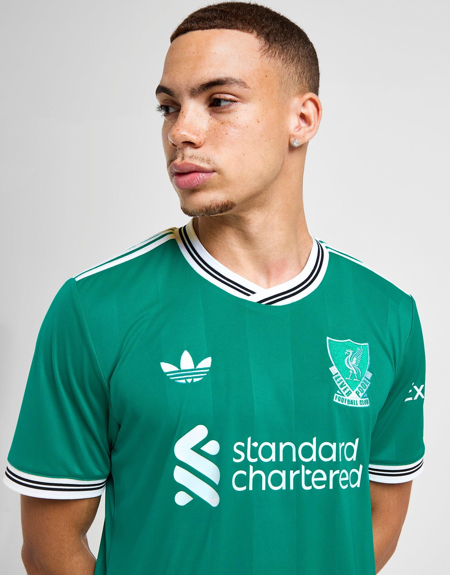 Green adidas Liverpool FC 25/26 Third Jersey - JD Sports
