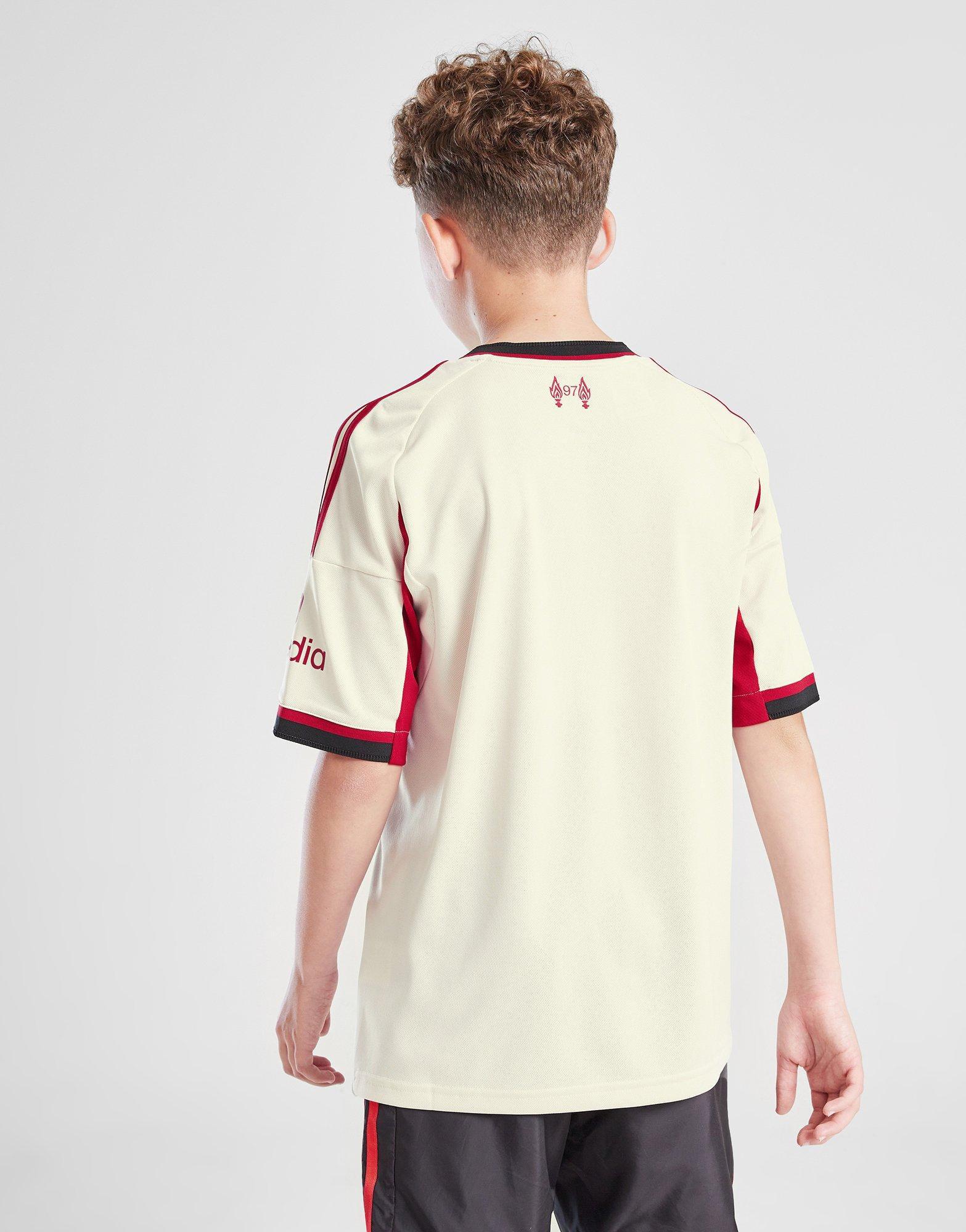 White adidas Liverpool FC 25/26 Away Jersey Junior's - JD Sports