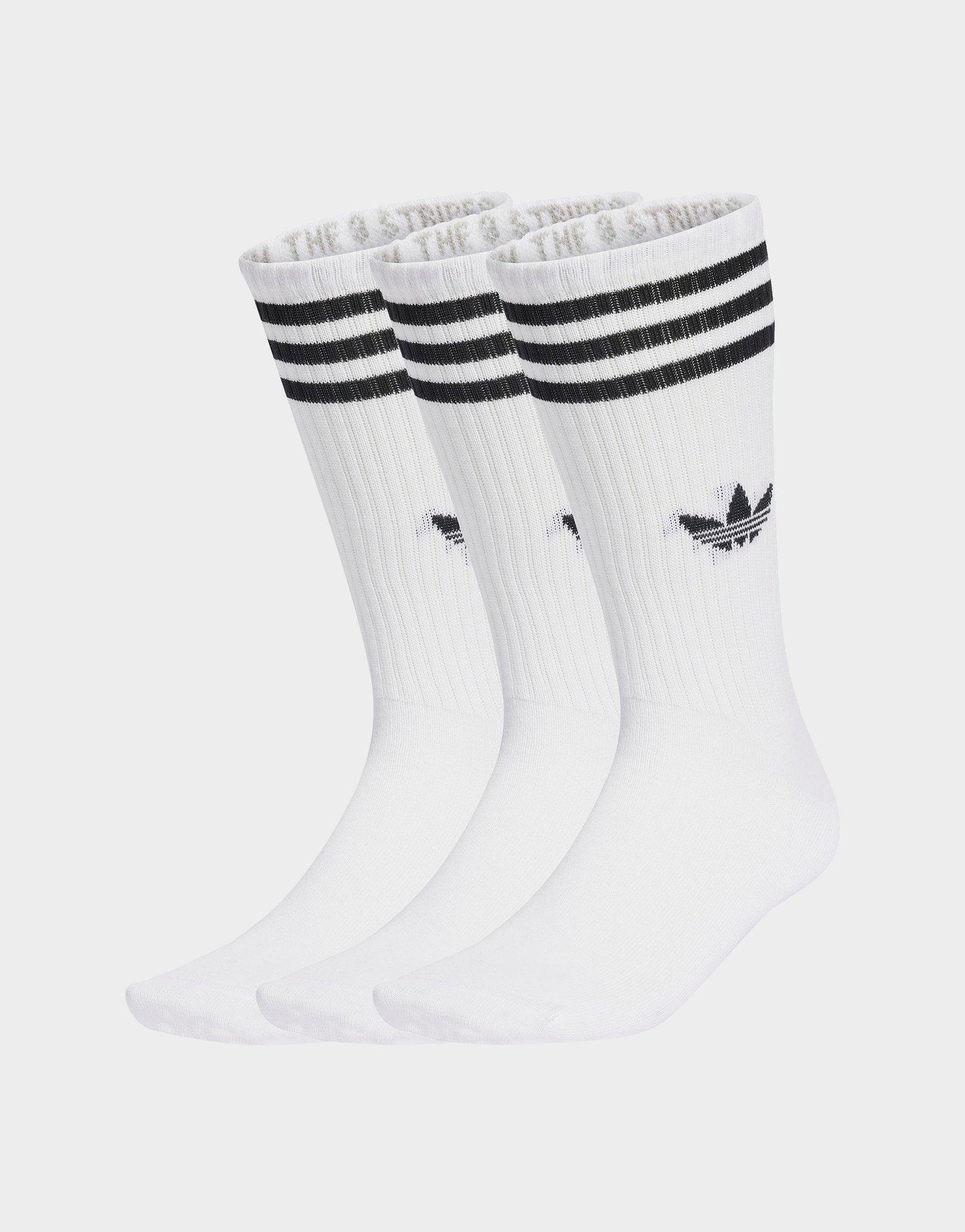 3-Stripes High Crew Socks 3 Pairs