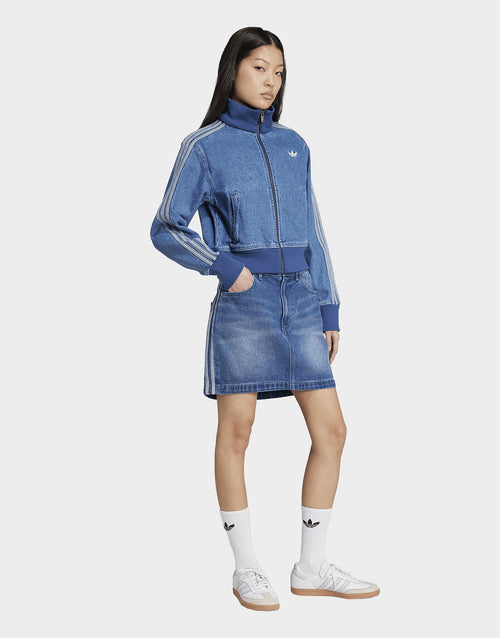 Adicolor 3-Stripes Denim Mini Skirt