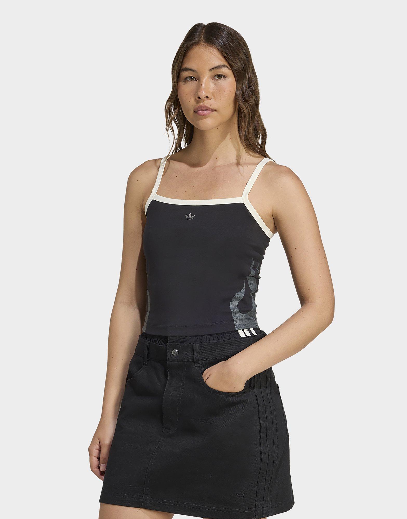 Black adidas Tank Top - JD Sports Singapore