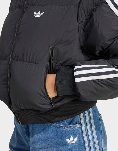 3-Stripes Cropped Padded Jacket
