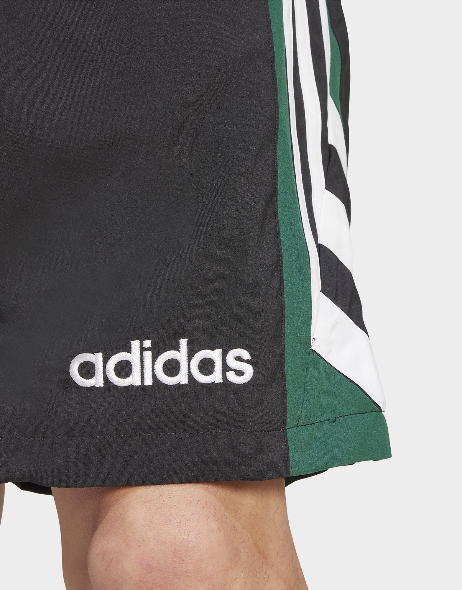 Black adidas 90s Football Short JD Sports Singapore