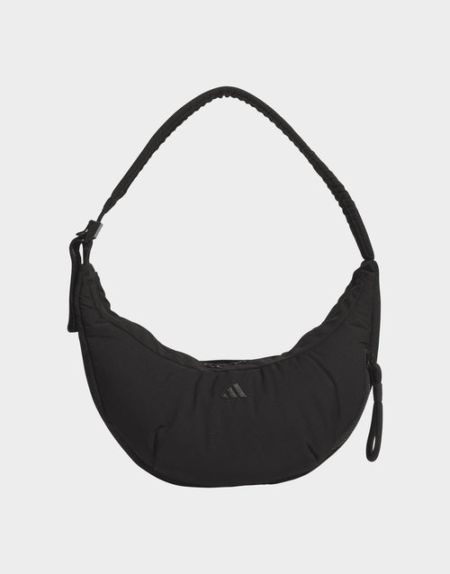 Black adidas Must Haves Puffy Shoulder Bag JD Sports Singapore