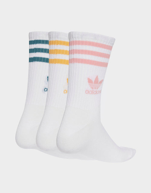 Mid Cut Crew Socks 3 Pairs