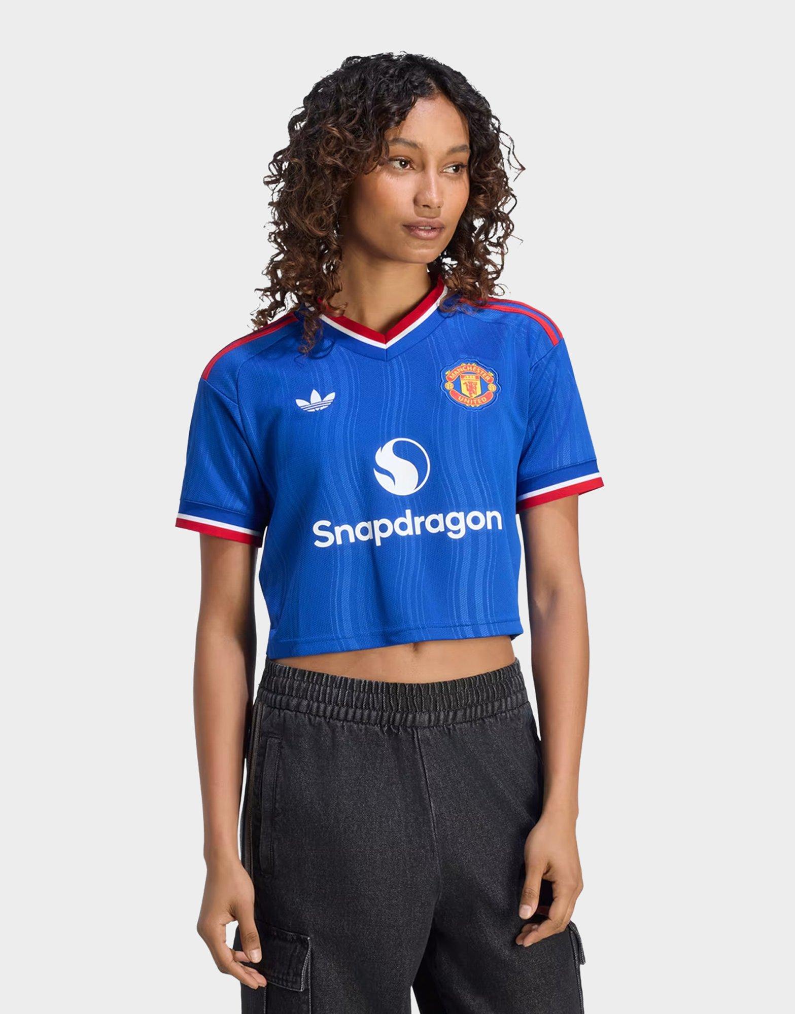 Manchester United 26/27 Away Jersey Crop Women's